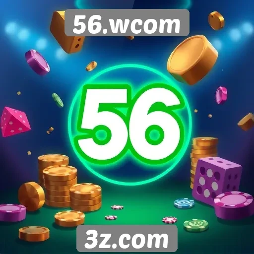 Características principais do site de jogos 56.wcom