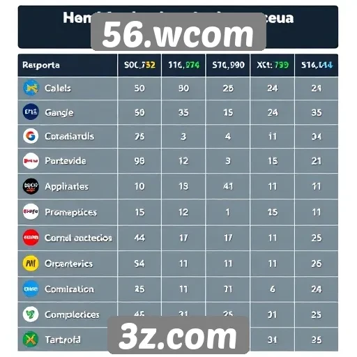 Comparativo entre 56.wcom e plataformas concorrentes